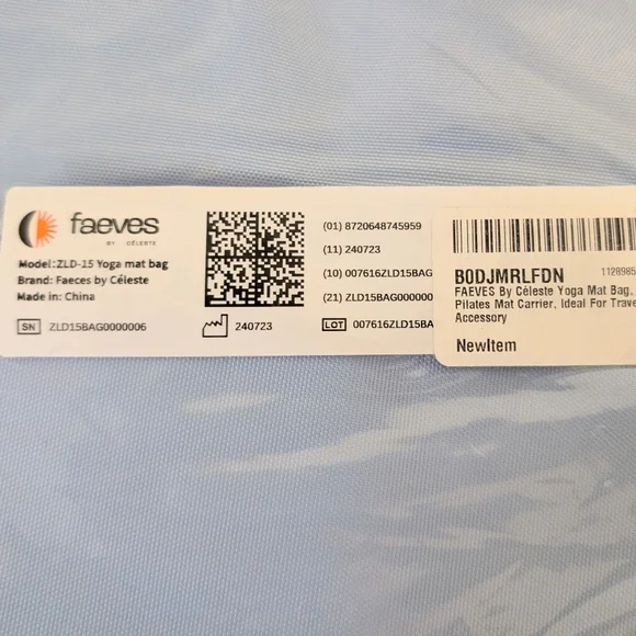 Faeves by Celeste Yoga Mat Bag - Picture 5 of 5